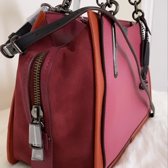 New💃Coach Dreamer 36 In Colorblock Purse - Picture 3 of 14